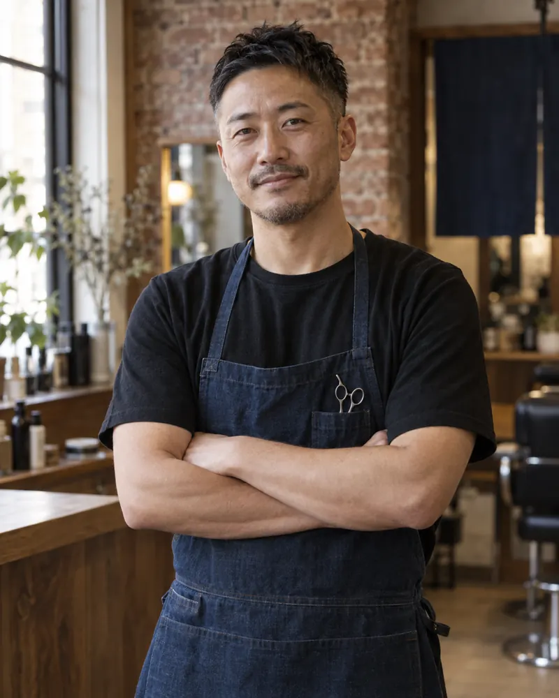 Portrait of Wataru Morita, owner of ICHI